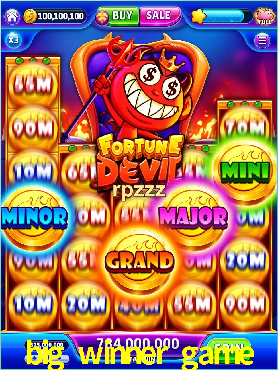 big winner game — galeri tampilan Resmi APK
